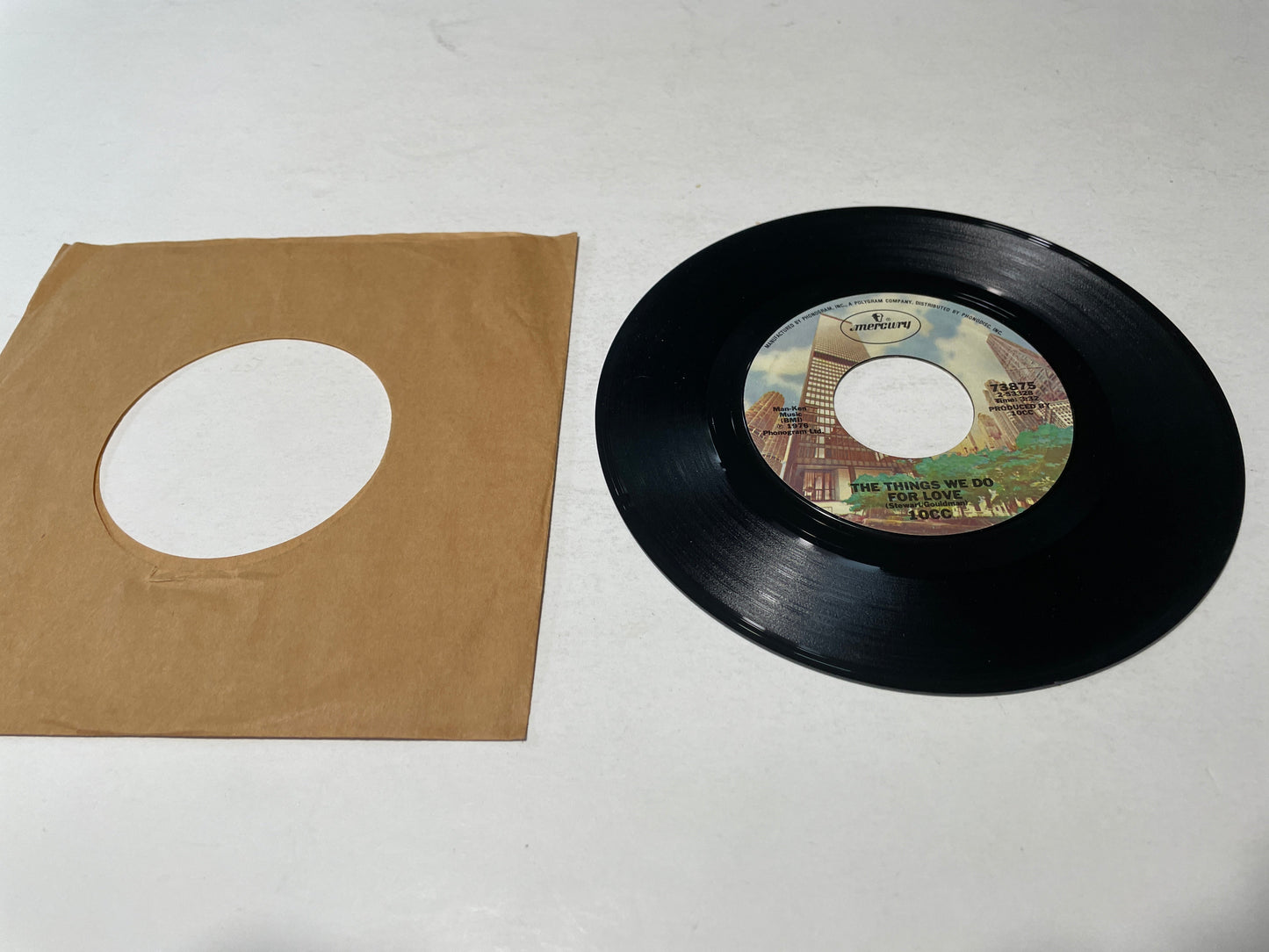 10cc The Things We Do For Love \ Black