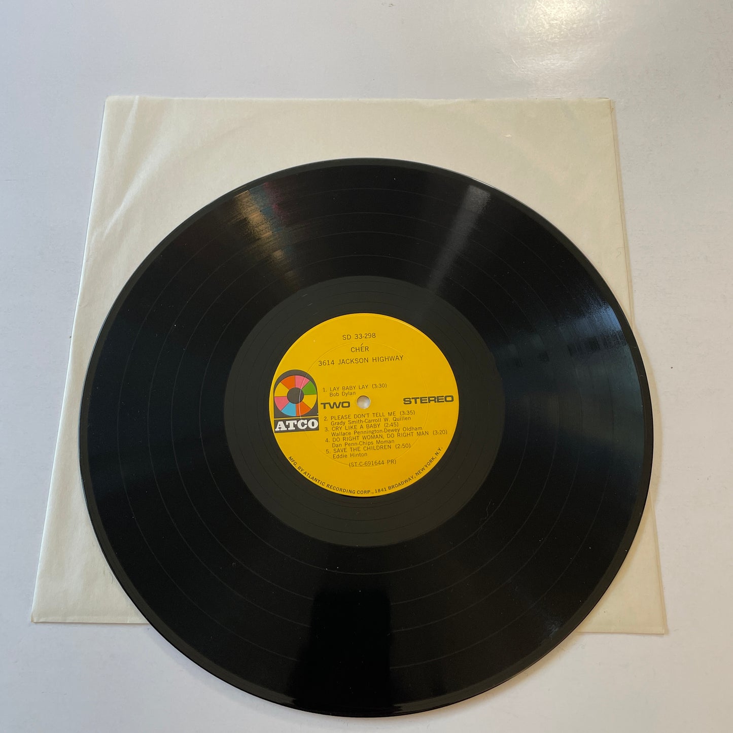 Cher 3614 Jackson Highway Used Vinyl LP VG+\VG+