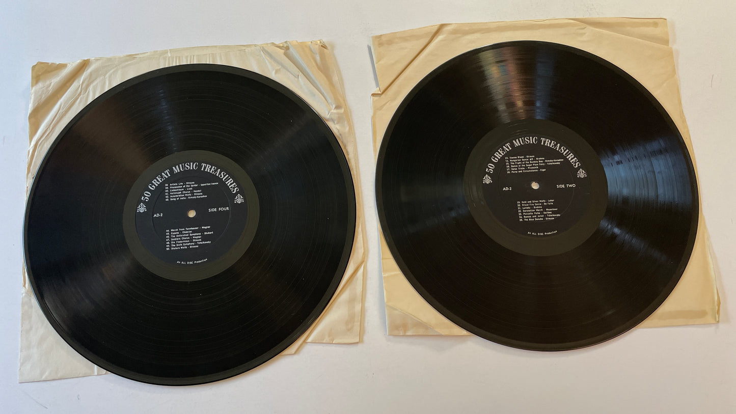 Various 50 Greatest Moments Of Music Album Vol. 2 Used Vinyl LP VG+\G+