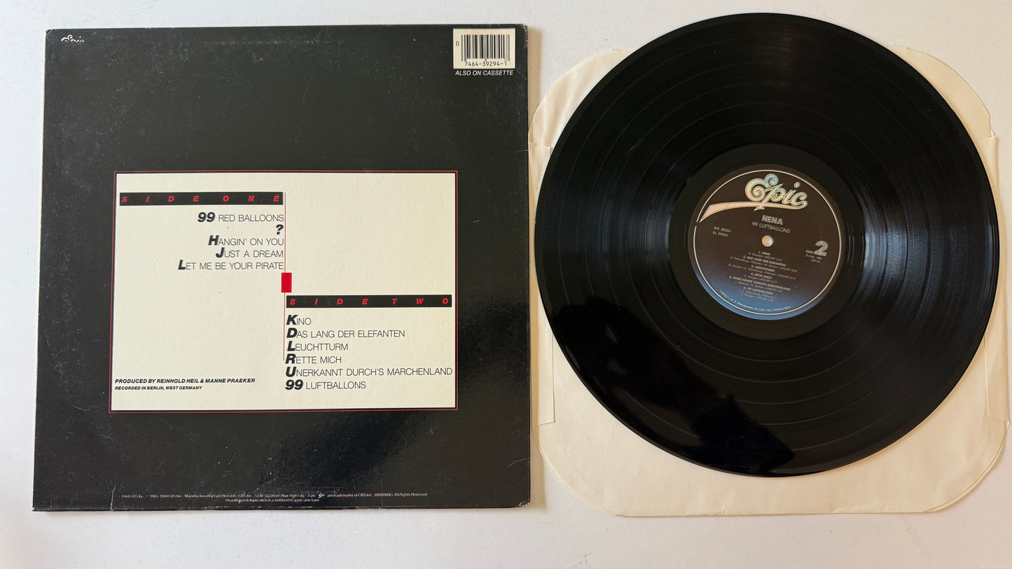 Nena 99 Luftballons Used Vinyl LP VG+\VG