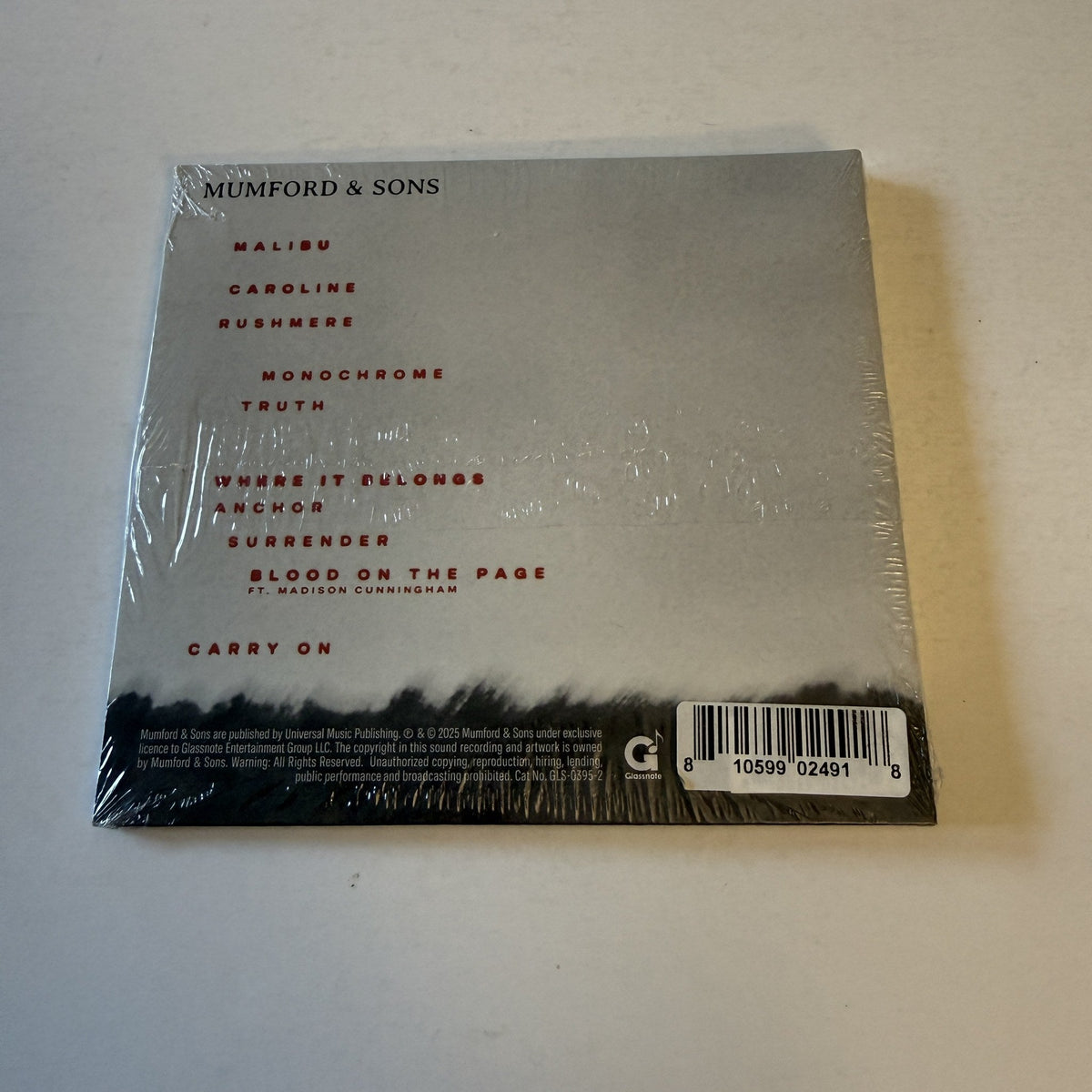Mumford & Sons Rushmere New Digipak Sealed CD M\M