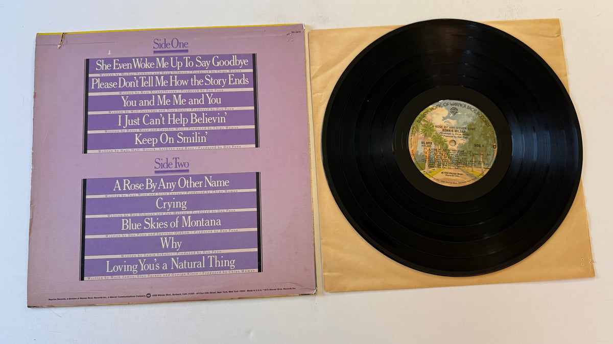 Ronnie Milsap A Rose By Any Other Name Used Vinyl LP VG+\VG