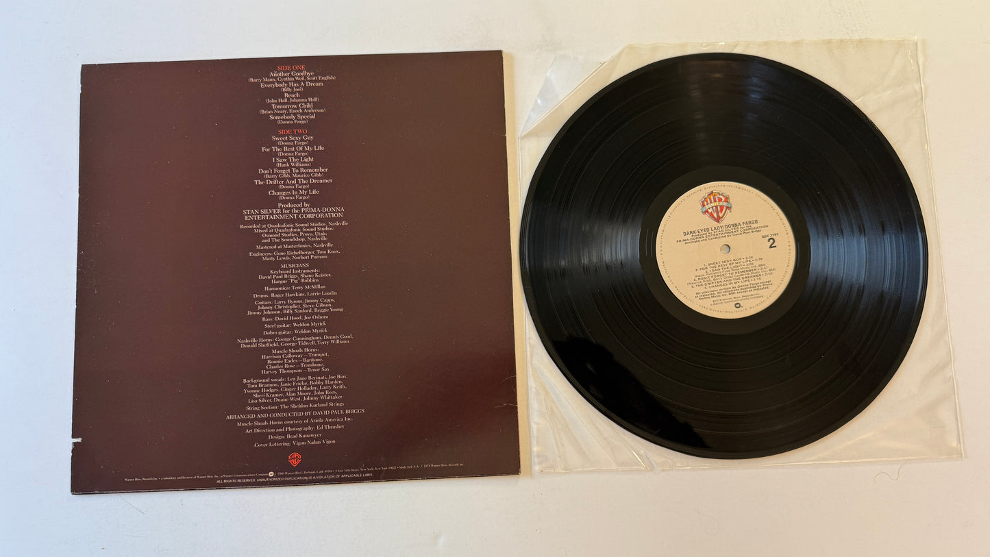Donna Fargo Dark-Eyed Lady Used Vinyl LP VG+\VG