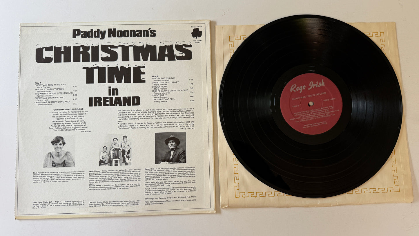 Paddy Noonan Paddy Noonan's Christmas Time In Ireland Used Vinyl LP VG+\VG
