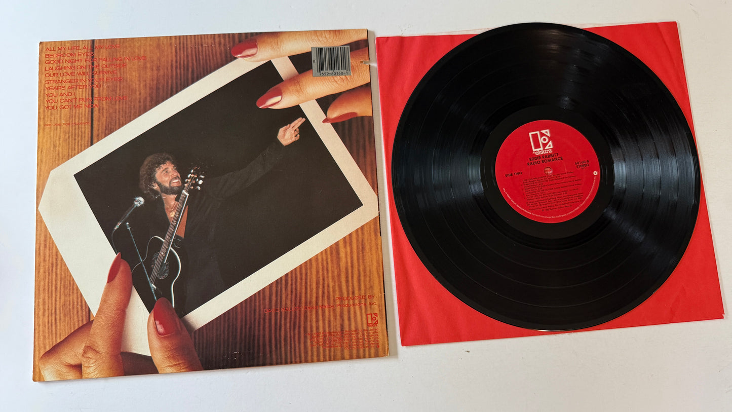 Eddie Rabbitt Radio Romance Used Vinyl LP VG+\VG