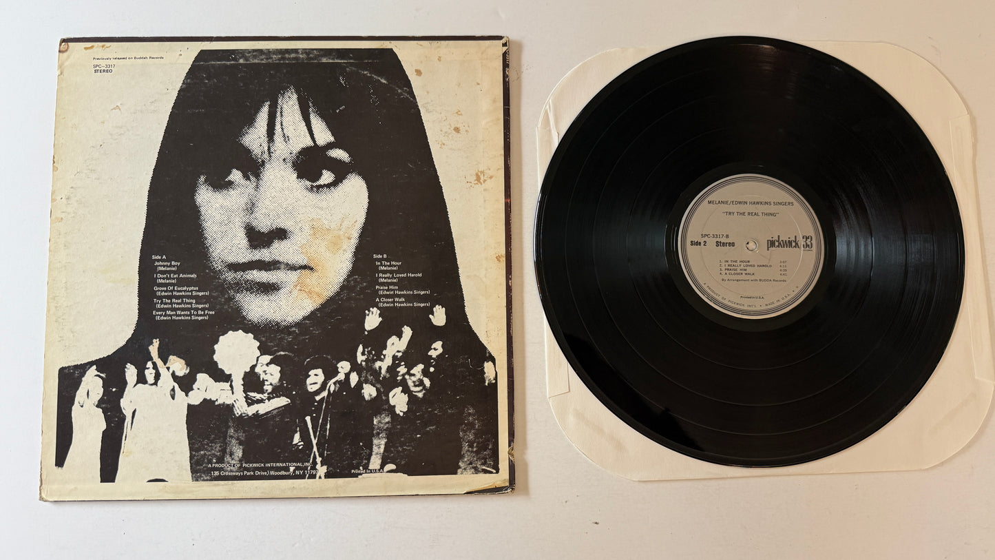Melanie Try The Real Thing Used Vinyl LP VG+\VG