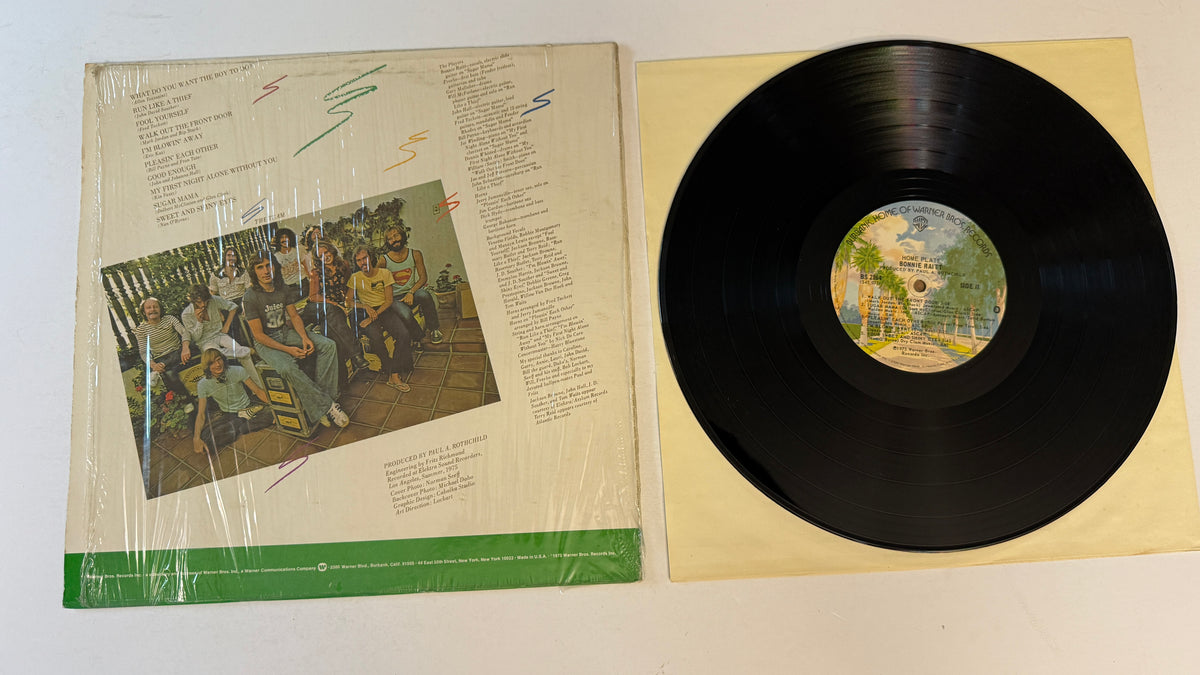 Bonnie Raitt Home Plate Used Vinyl LP VG+\VG+