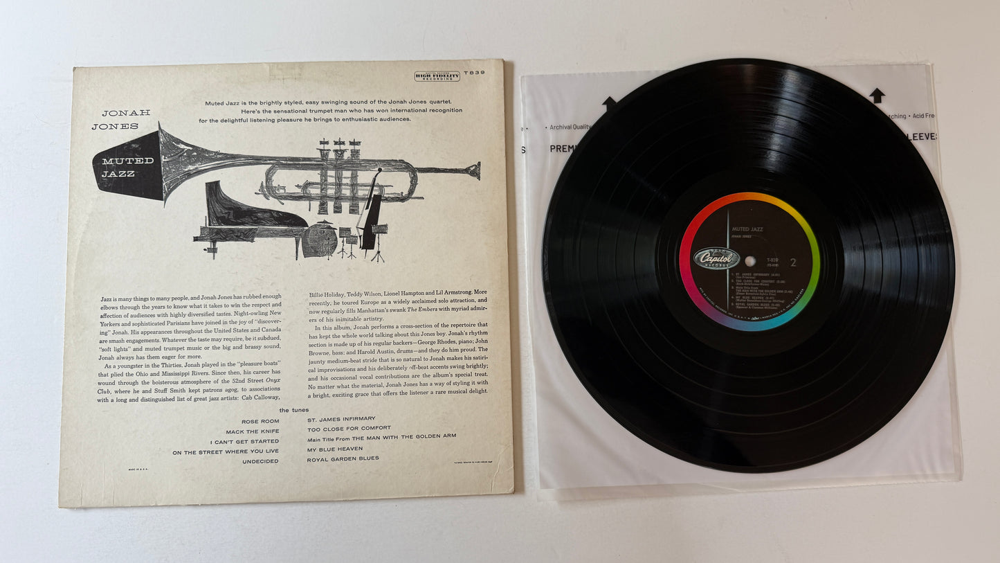 Jonah Jones Muted Jazz Used Vinyl LP VG+\VG
