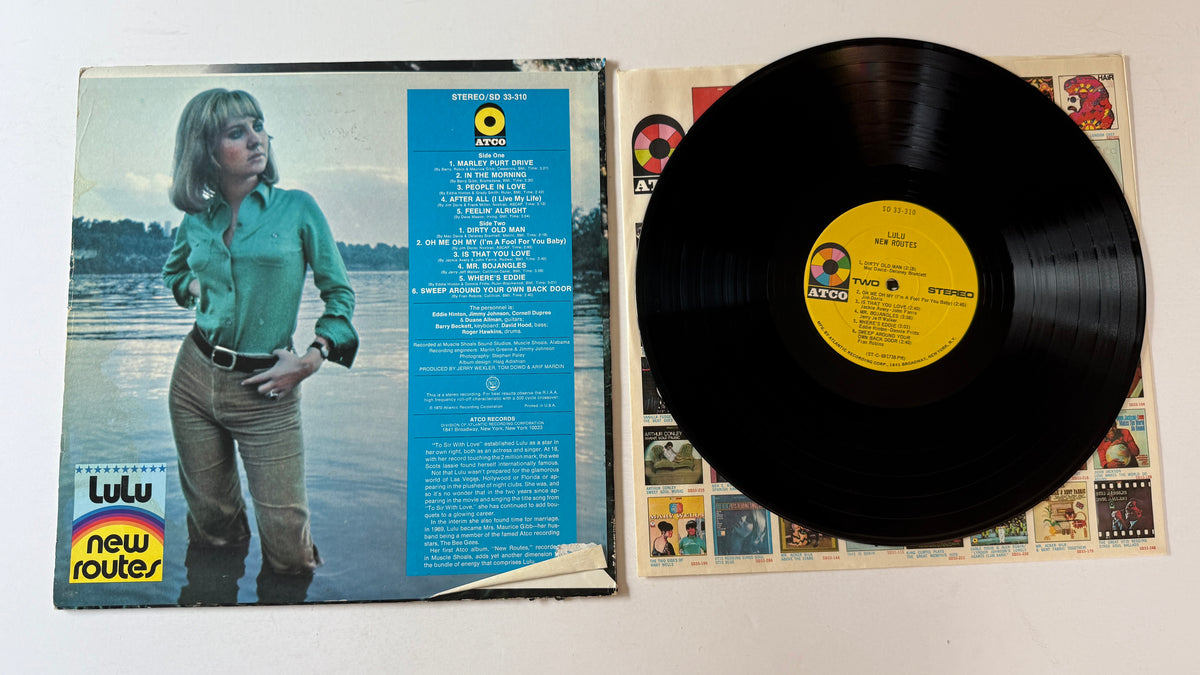Lulu New Routes Used Vinyl LP VG+\G+
