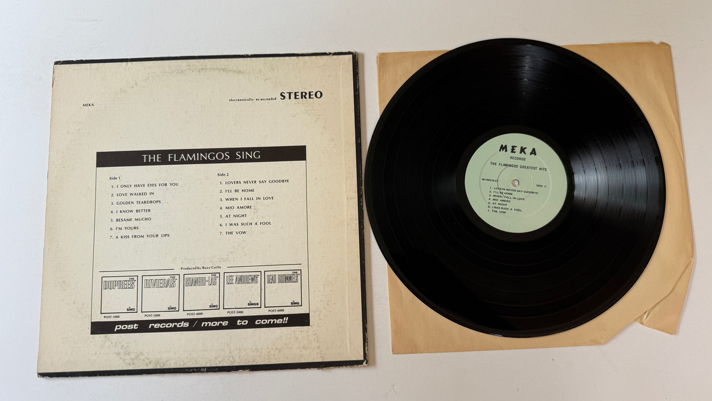 The Flamingos Greatest Hits Used Vinyl LP VG\G+