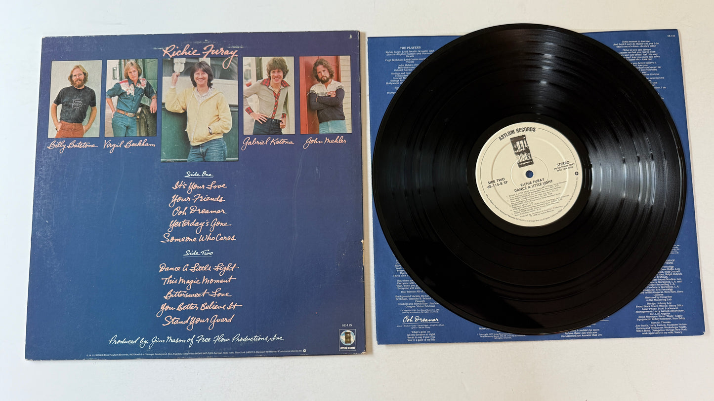Richie Furay Dance A Little Light Used Vinyl LP VG+\VG