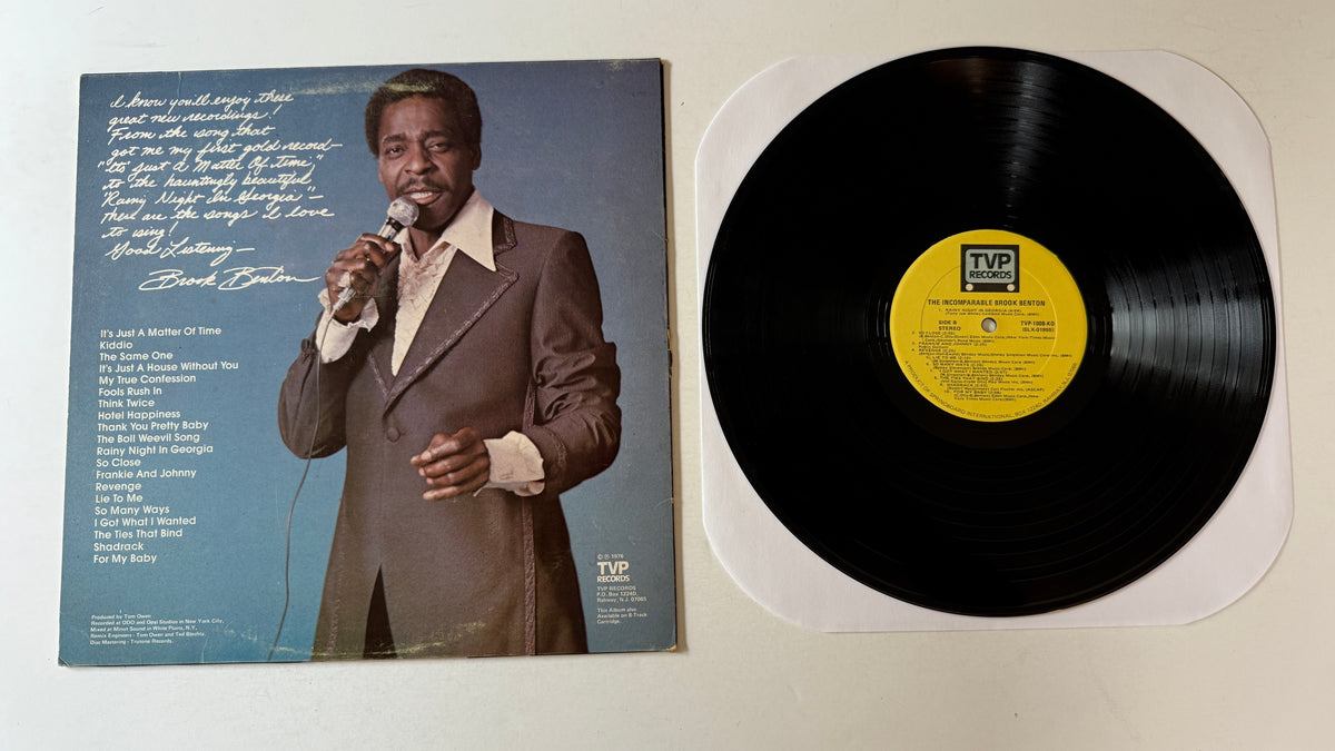 Brook Benton The Incomparable Brook Benton Used Vinyl LP VG+\VG