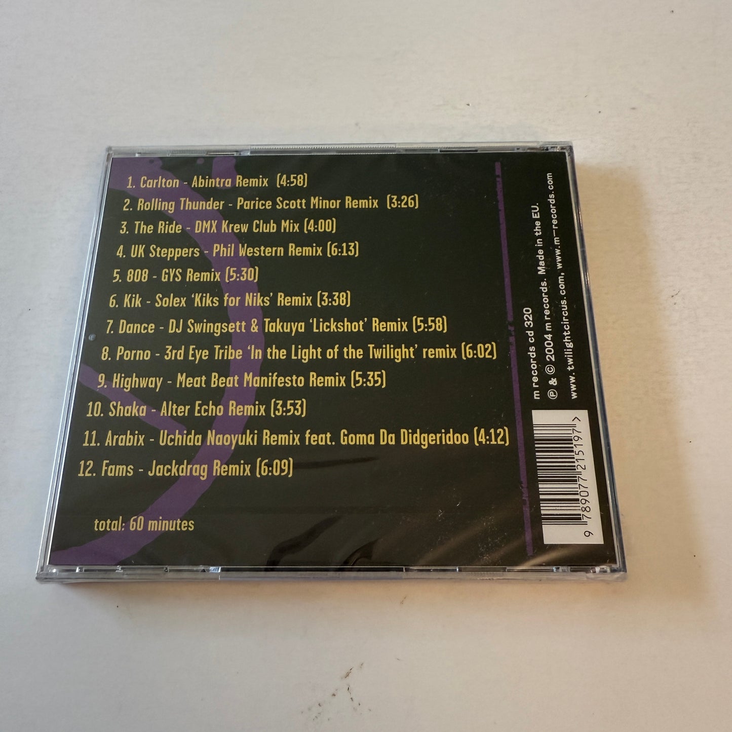 Twilight Circus Dub Sound System - Remixed: Abstract Beats New Sealed CD M\M