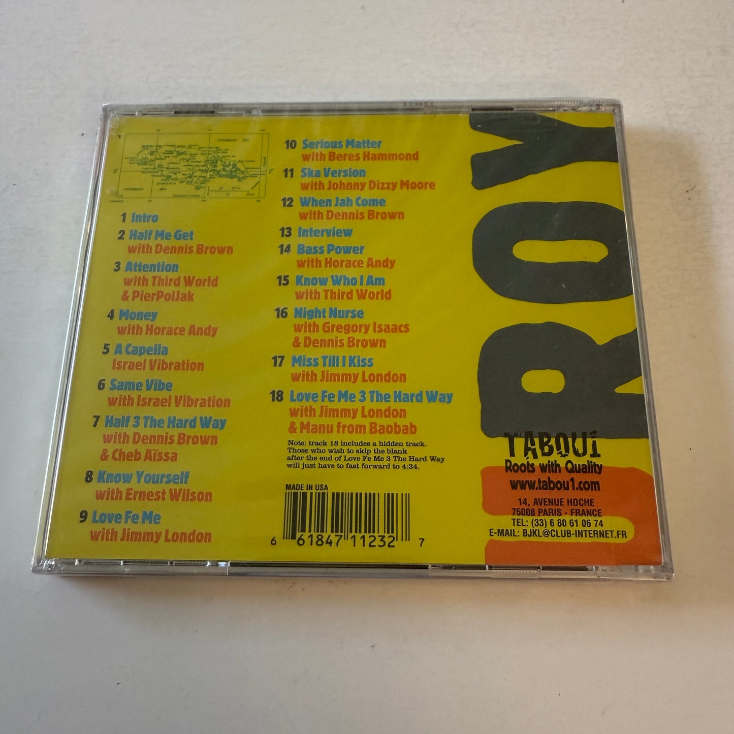U-Roy - Serious Matter New Sealed CD M\M