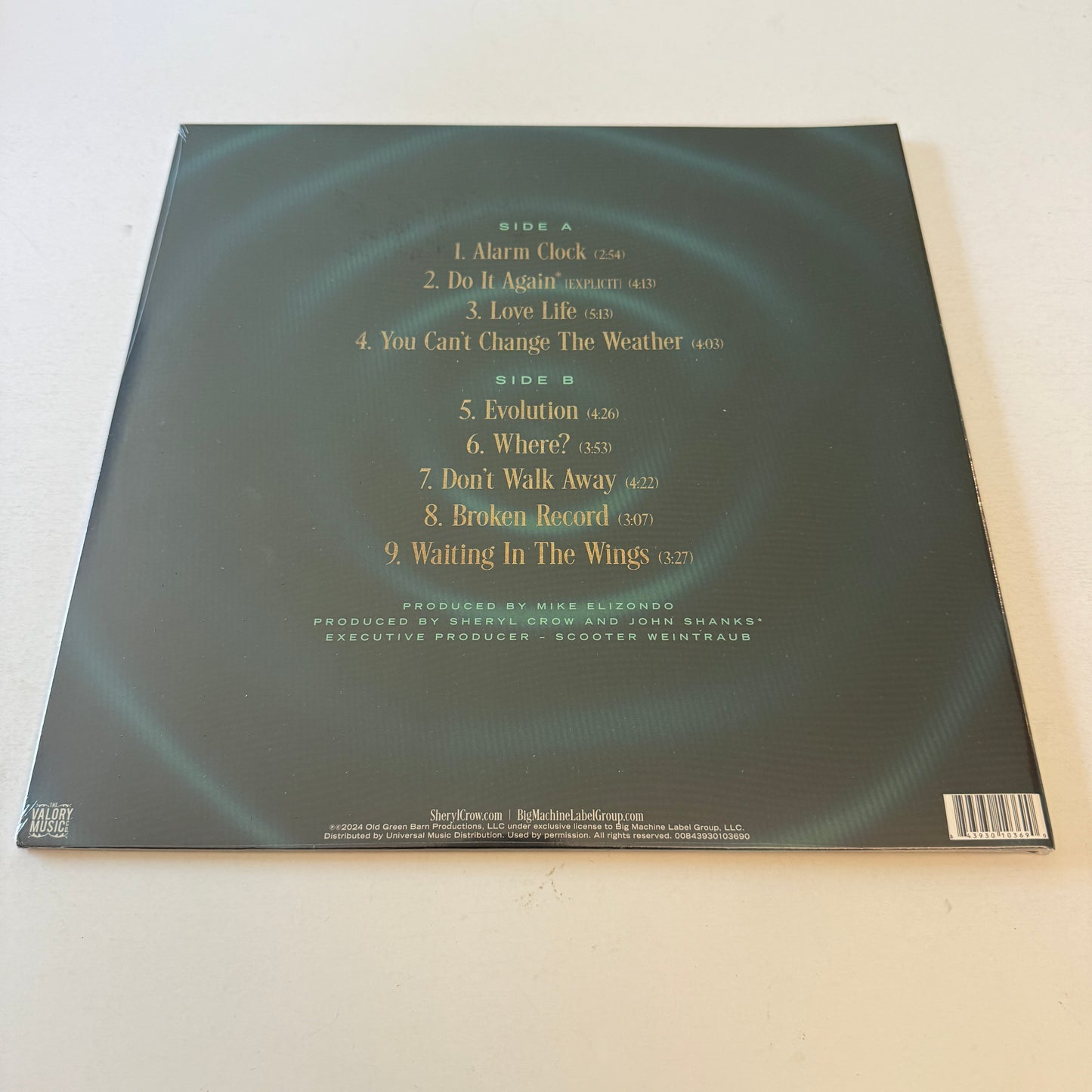 Sheryl Crow Evolution New Colored Vinyl LP M\M