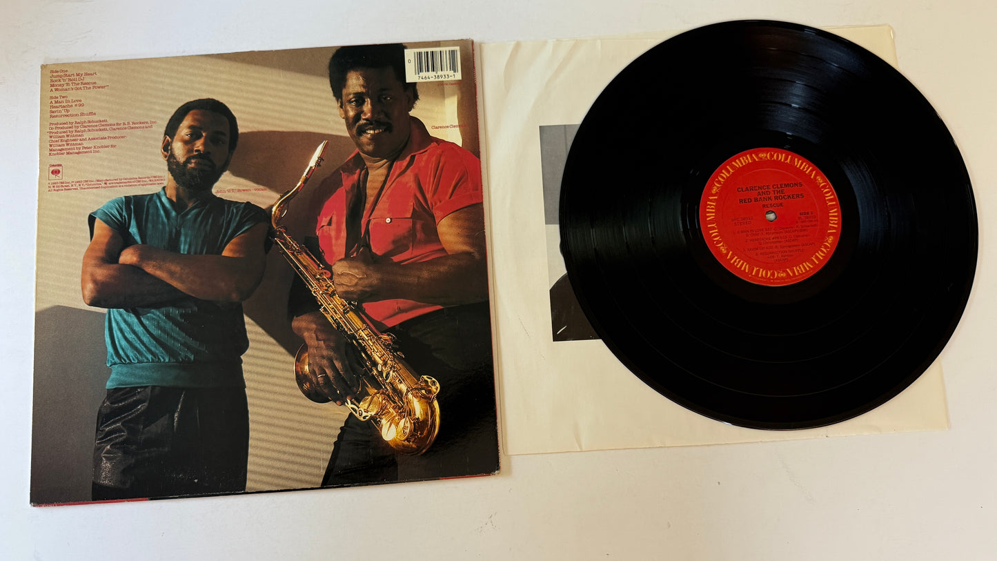 Clarence Clemons And The Red Bank Rockers Rescue Used Vinyl LP VG+\VG