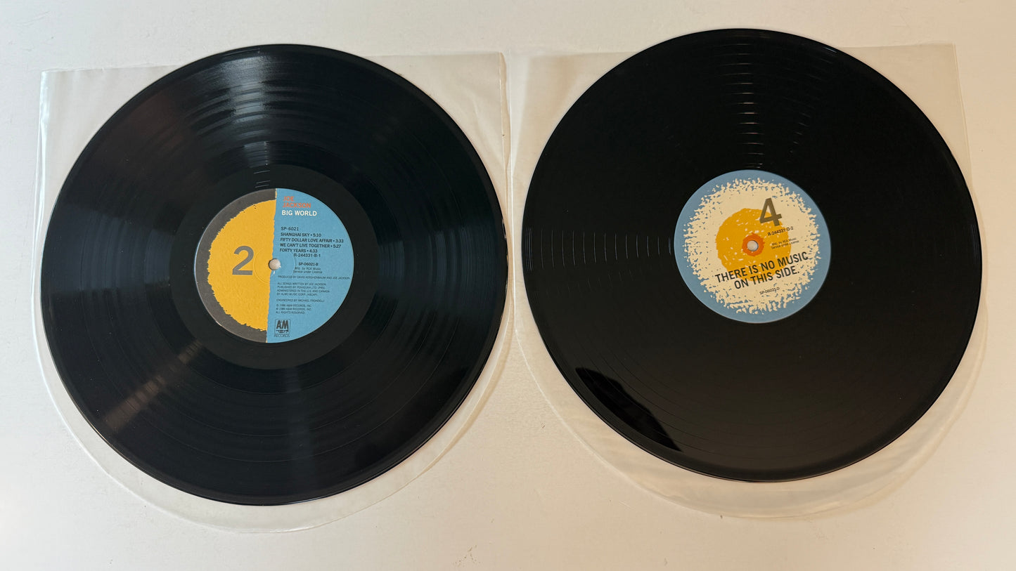 Joe Jackson Big World Used Vinyl LP VG+\VG+