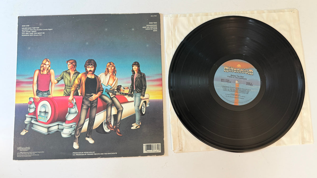 Franke & The Knockouts Below The Belt Used Vinyl LP VG+\VG