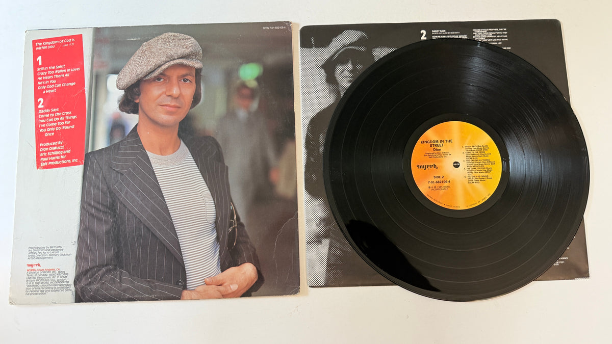 Dion Kingdom In The Streets Used Vinyl LP VG+\VG