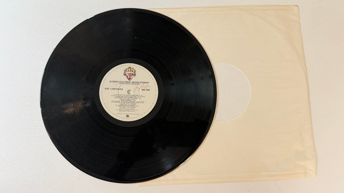 Rod Stewart Blondes Have More Fun Used Vinyl LP VG+\VG