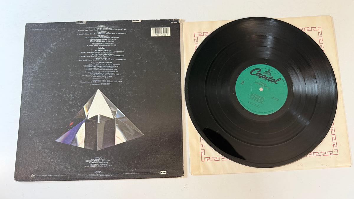 Prism Armageddon Used Vinyl LP VG+\VG