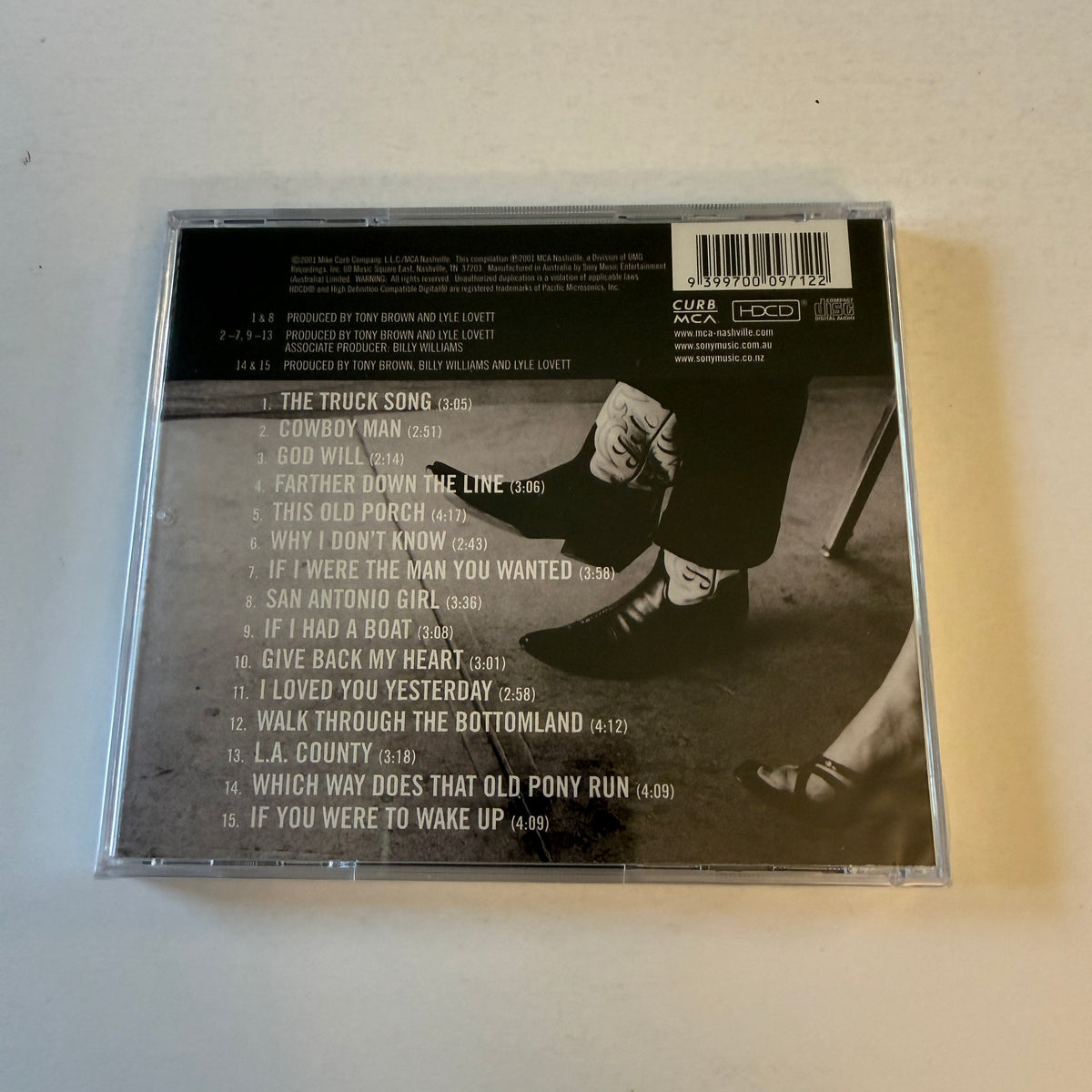 Lyle Lovett Anthology Volume One Cowboy Man New Sealed CD VG\VG
