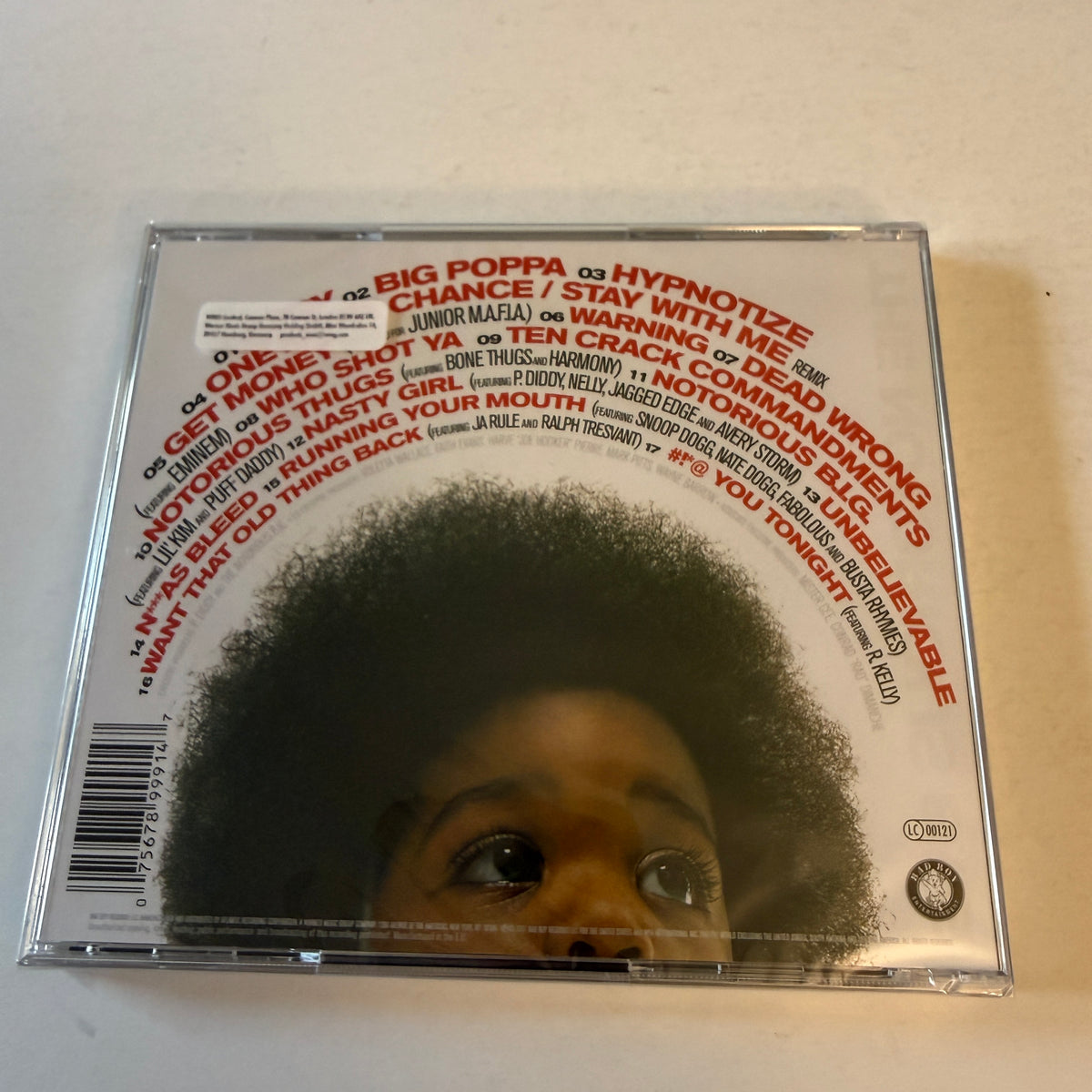 Notorious B.I.G. Greatest Hits New Sealed CD VG\VG