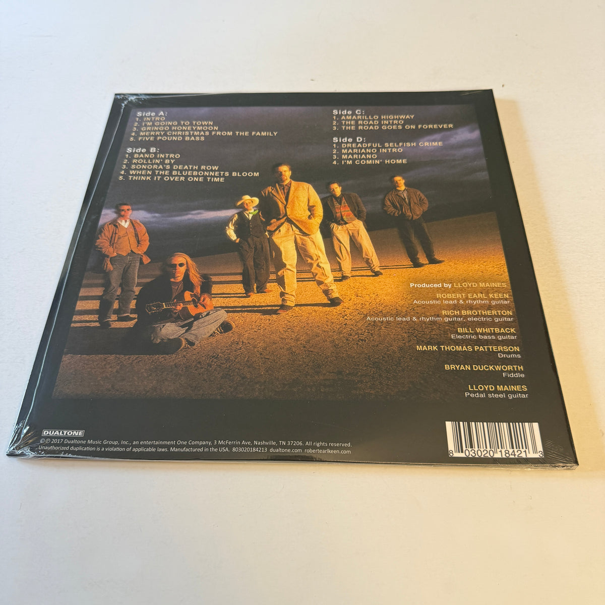 Robert Earl Keen No. 2 Live Dinner New Colored Vinyl LP M\M