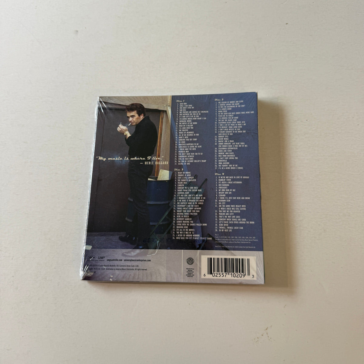 Merle Haggard Down Every Road (1962-1994) New CD Box Set M\M