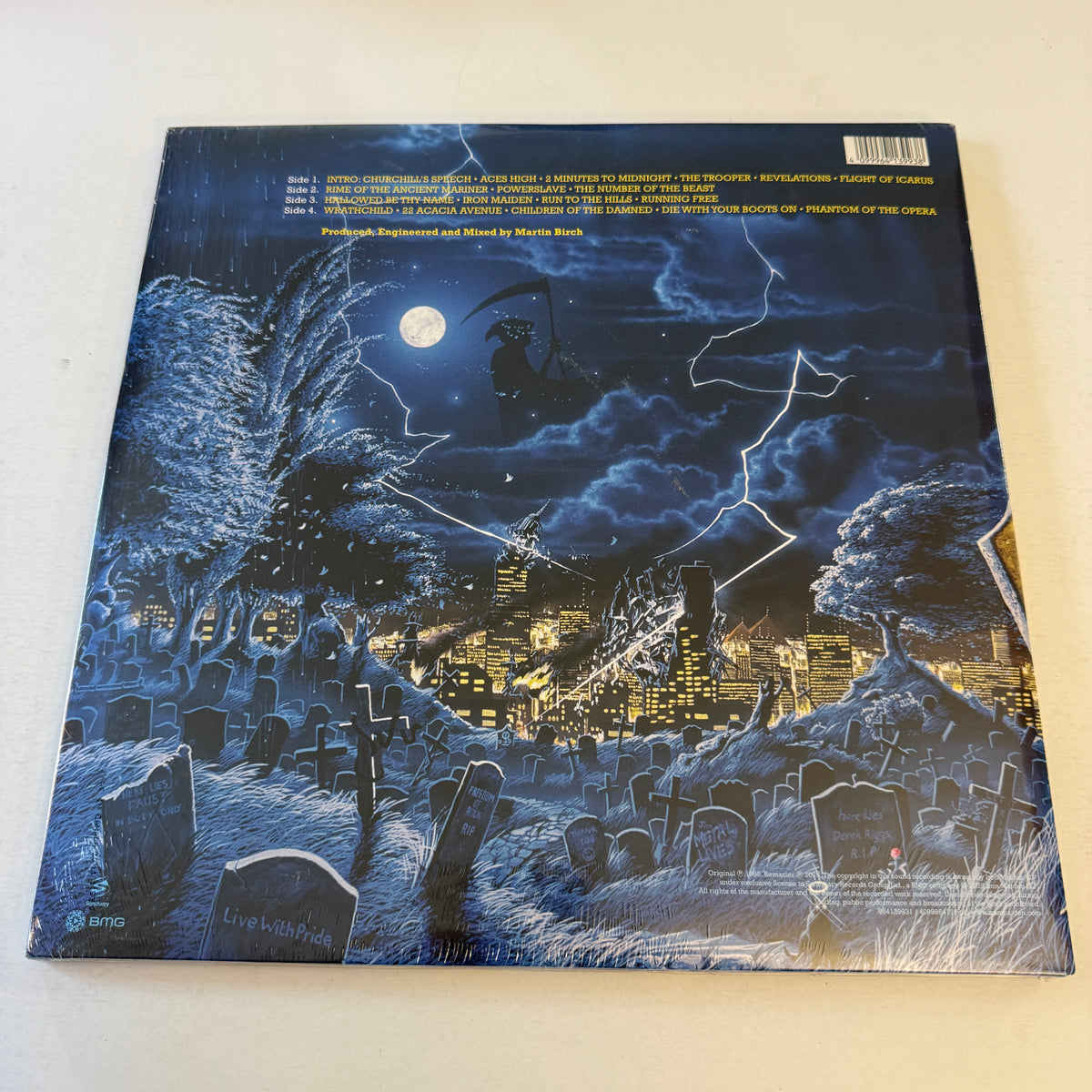 Iron Maiden Live After Death New Colored Vinyl 2LP M\M