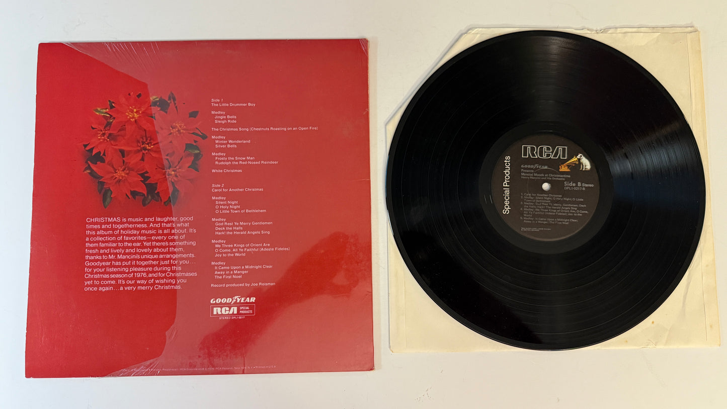 Henry Mancini And His Orchestra Mancini Moods At Christmastime Used Vinyl LP VG+\VG+
