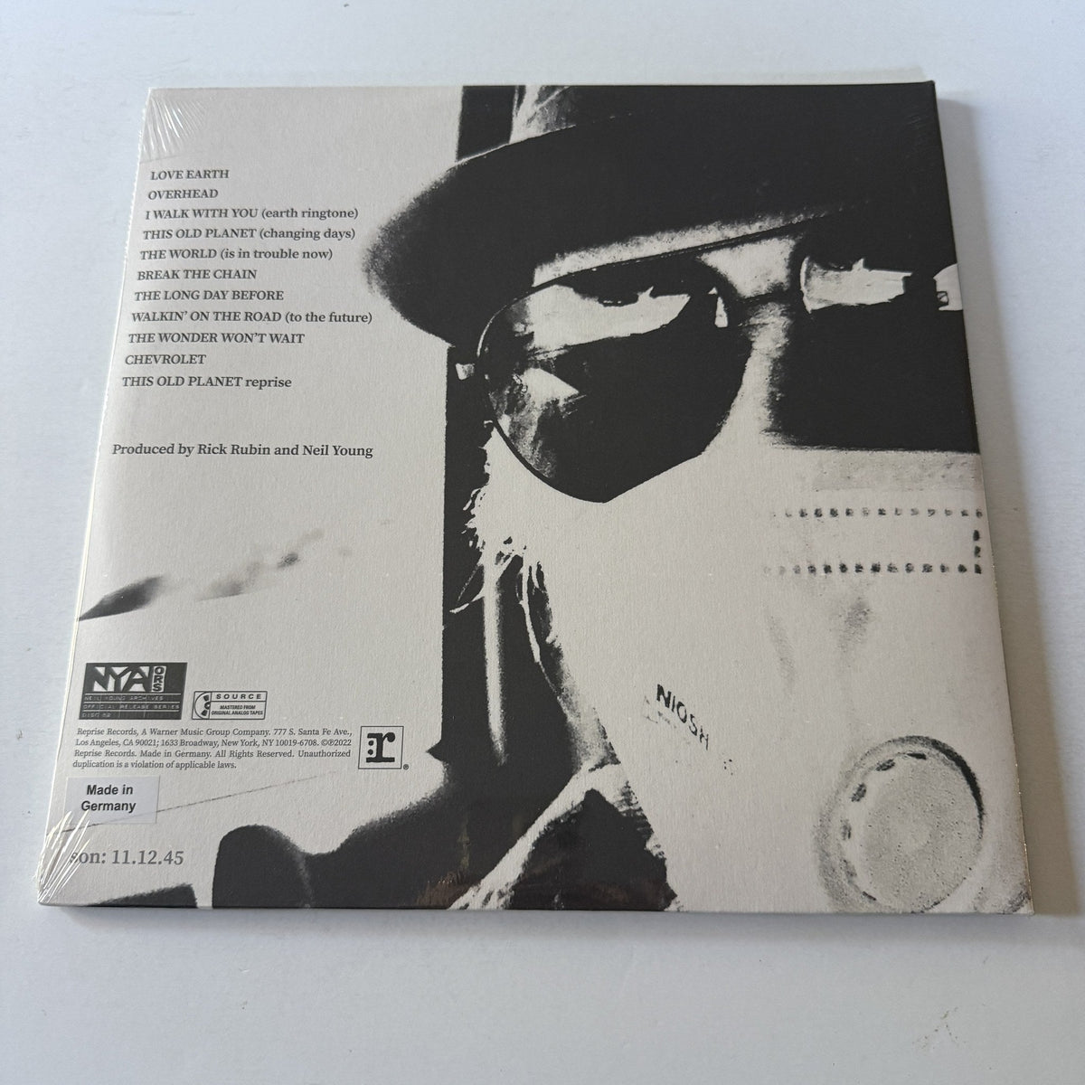 Neil Young World Record New Colored Vinyl 2LP M\M