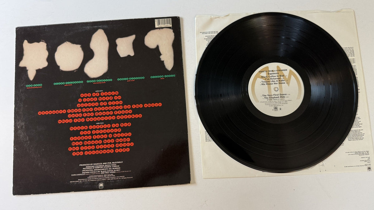 Squeeze Sweets From A Stranger Used Vinyl LP VG+\VG+