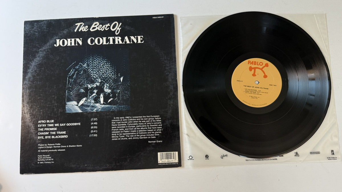 John Coltrane The Best Of John Coltrane Used Vinyl LP VG+\VG
