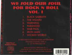 Black Sabbath - We Sold Our Soul For Rock 'N' Roll Vol. I New Sealed CD M\NM
