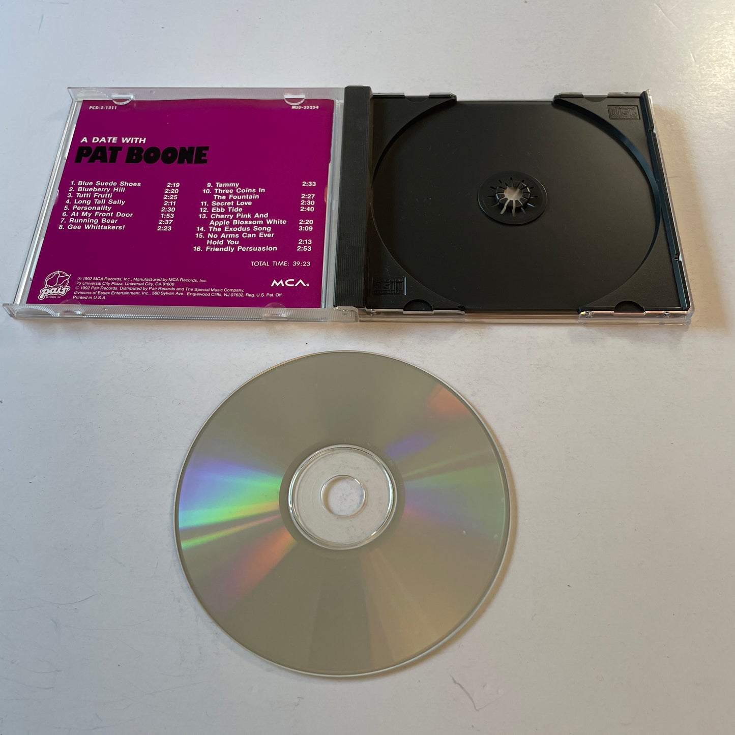 Pat Boone A Date With Pat Boone Used CD VG+\VG+