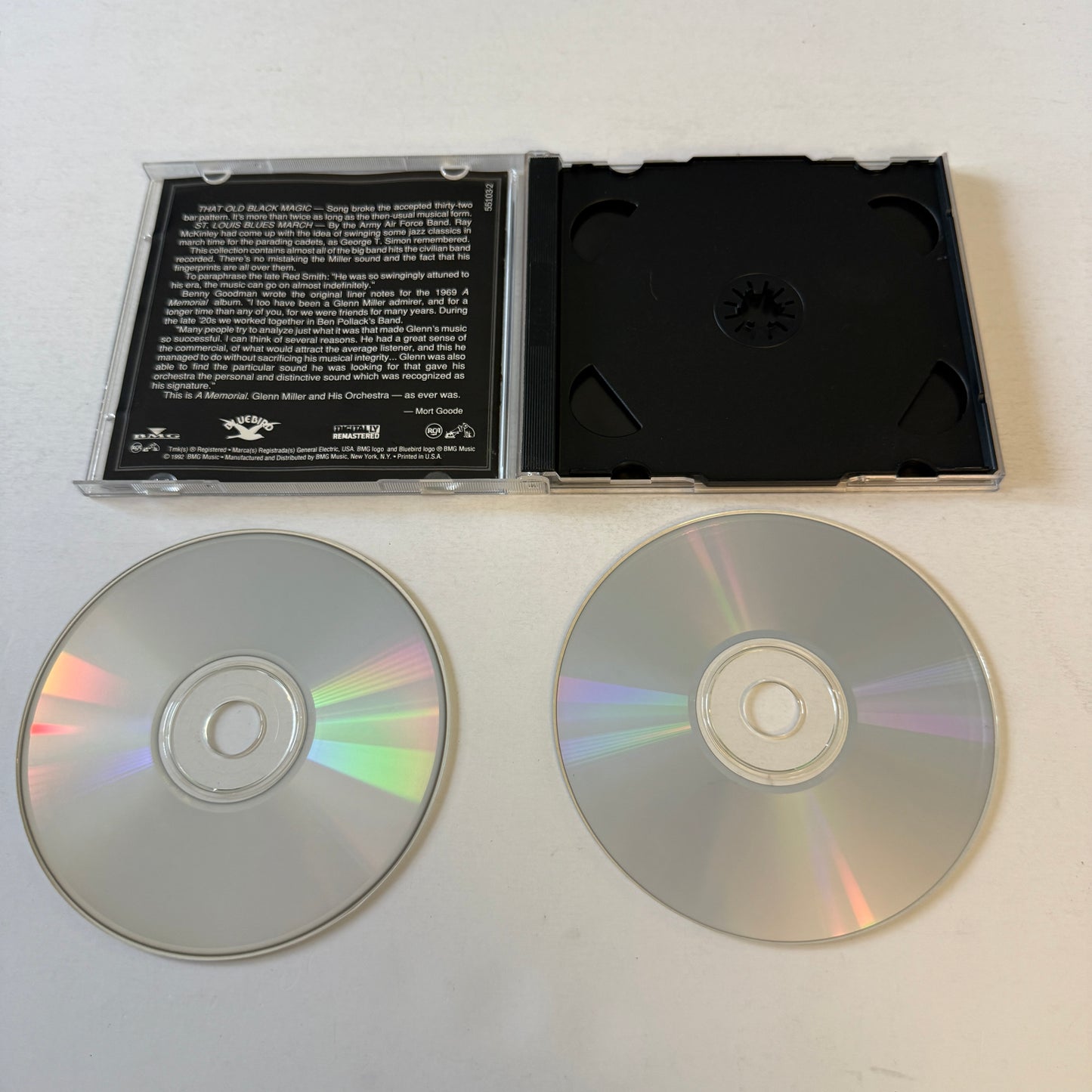 Glenn Miller And His Orchestra A Memorial Used 2CD VG+\VG