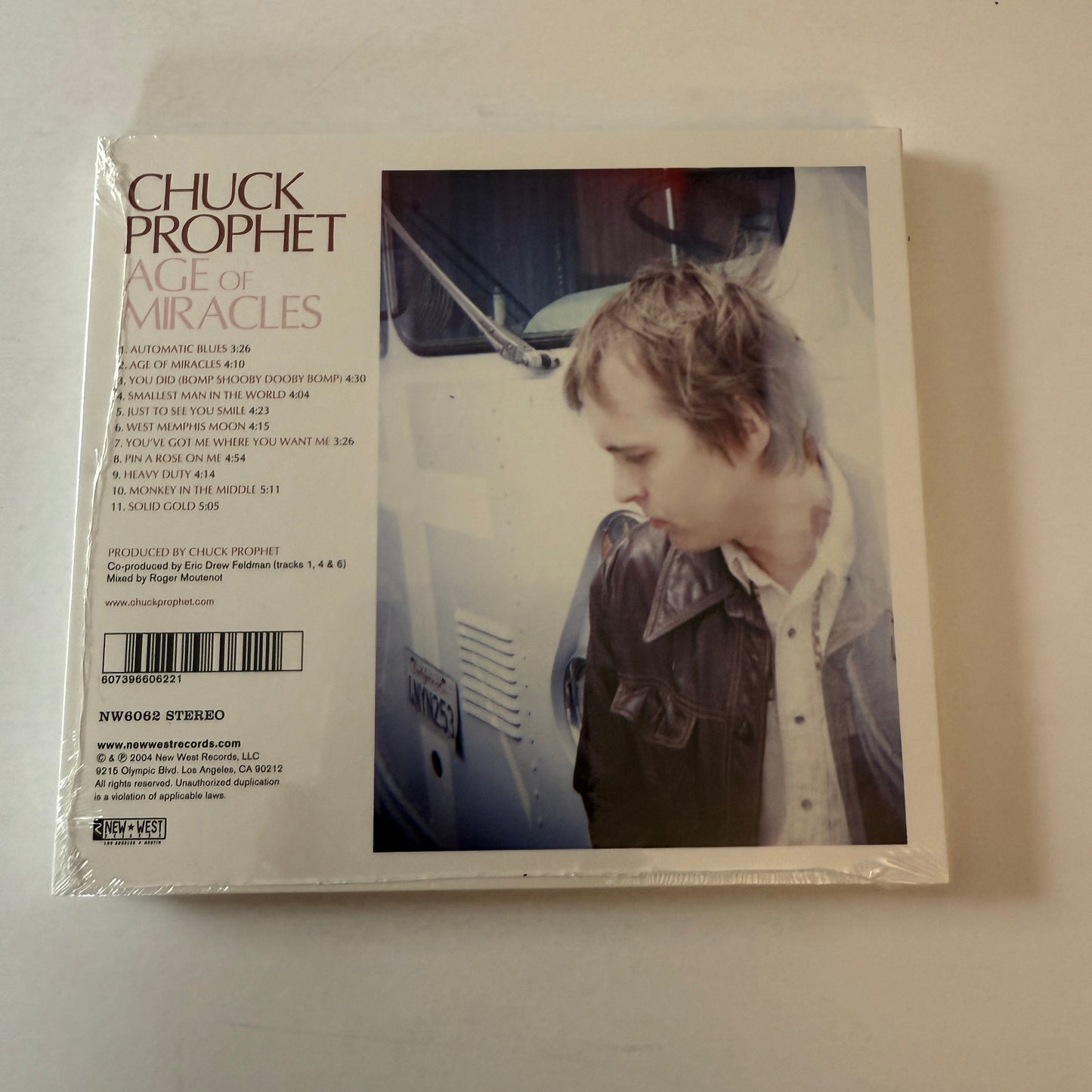 Chuck Prophet Age Of Miracles New Sealed CD M\M