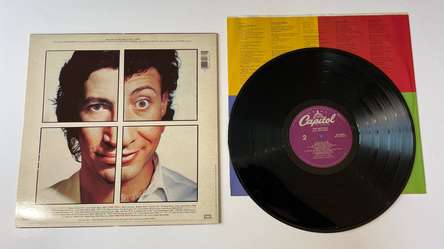 The Motels All Four One Used Vinyl LP VG+\VG+