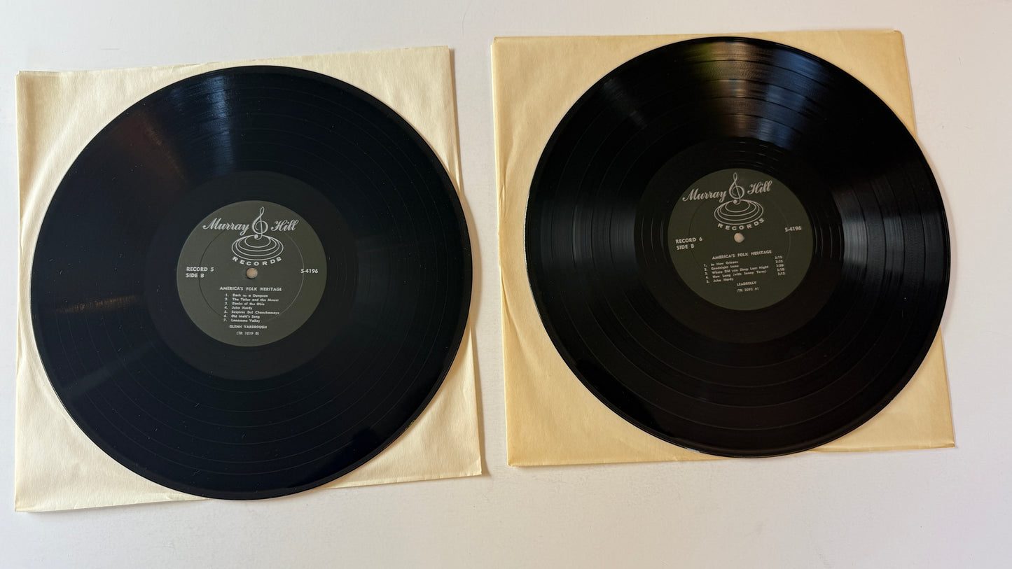 Various America's Folk Heritage Used Vinyl Box Set VG+\VG
