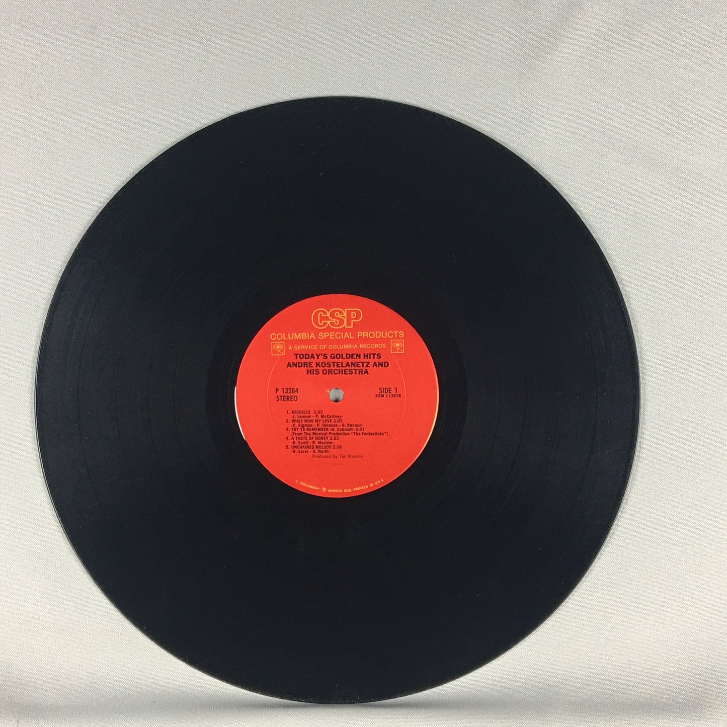 Andre Kostelanetz And His Orchestra Today's Golden Hits Used Vinyl LP VG+\VG