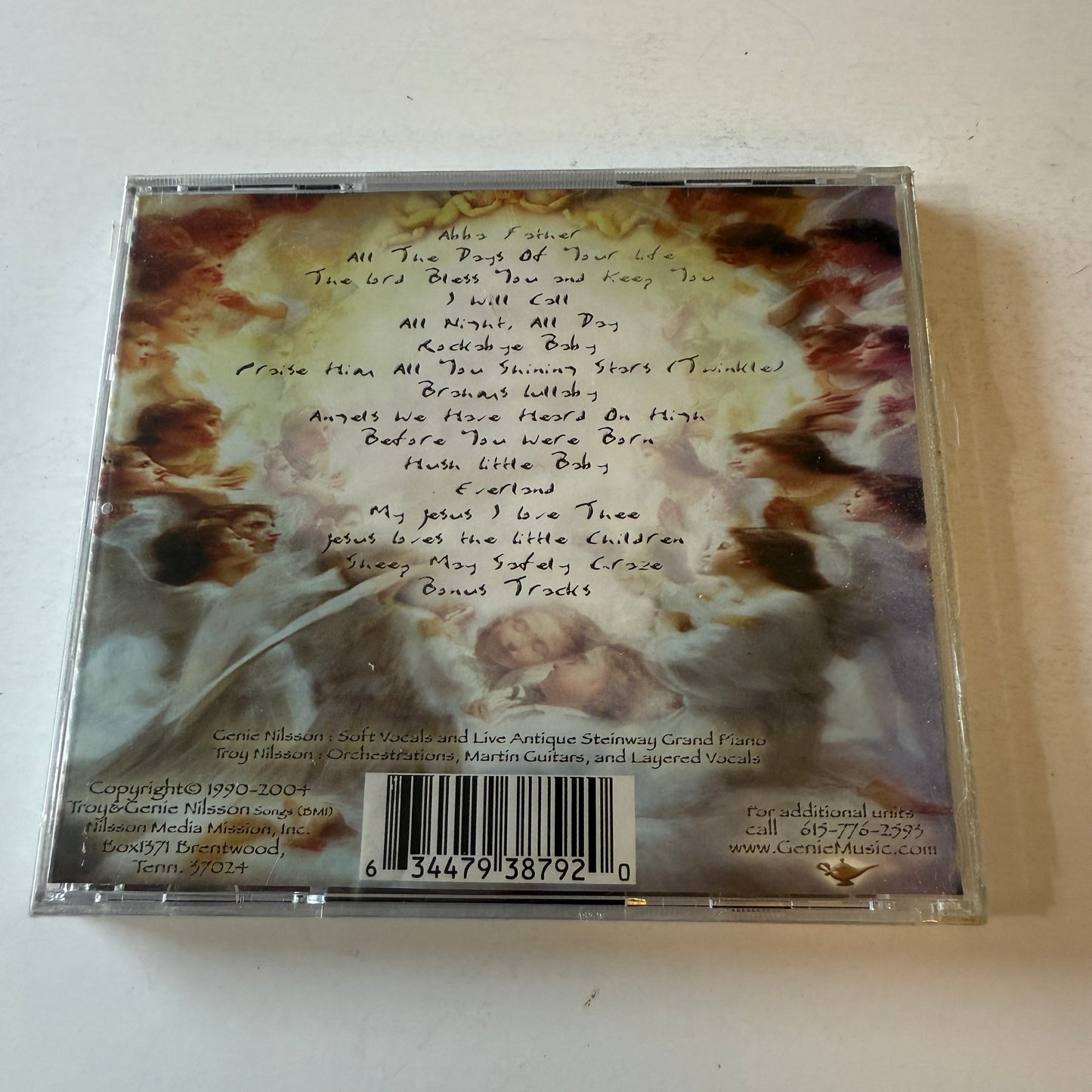 Genie Nilsson Angels All Around Used CD M\NM