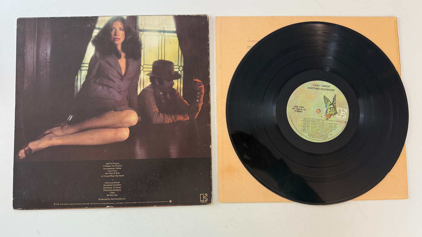 Carly Simon Another Passenger Used Vinyl LP VG+\VG