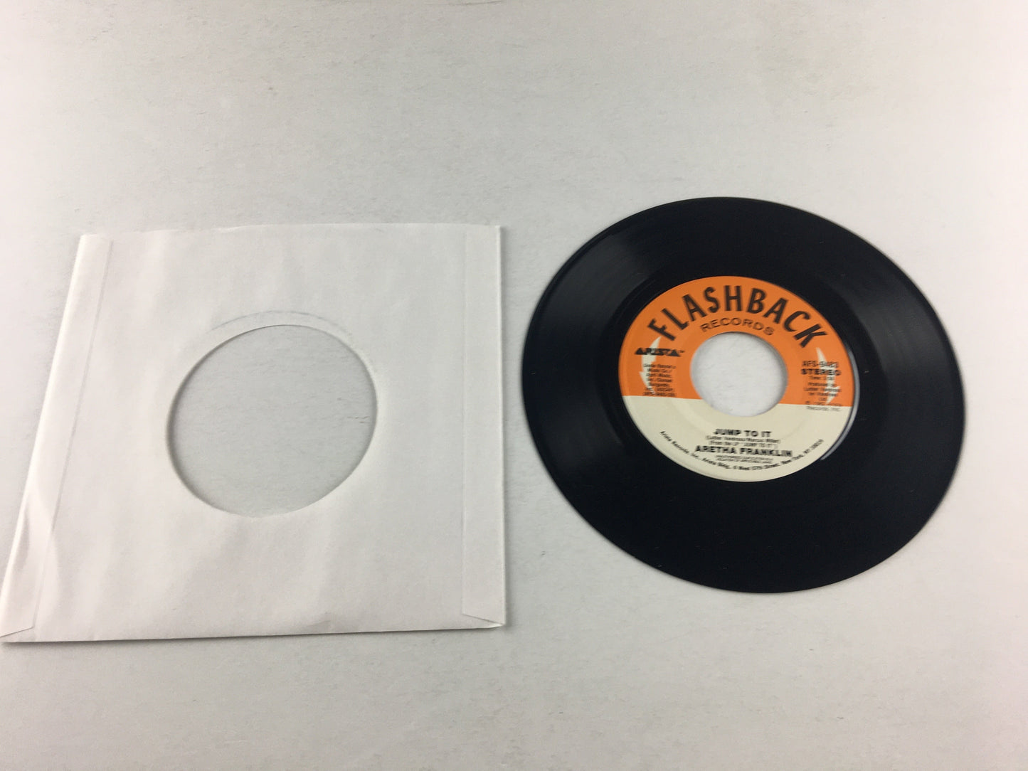 Aretha Franklin Freeway Of Love / Jump To It Used 45 RPM 7" Vinyl VG+\VG+ Black