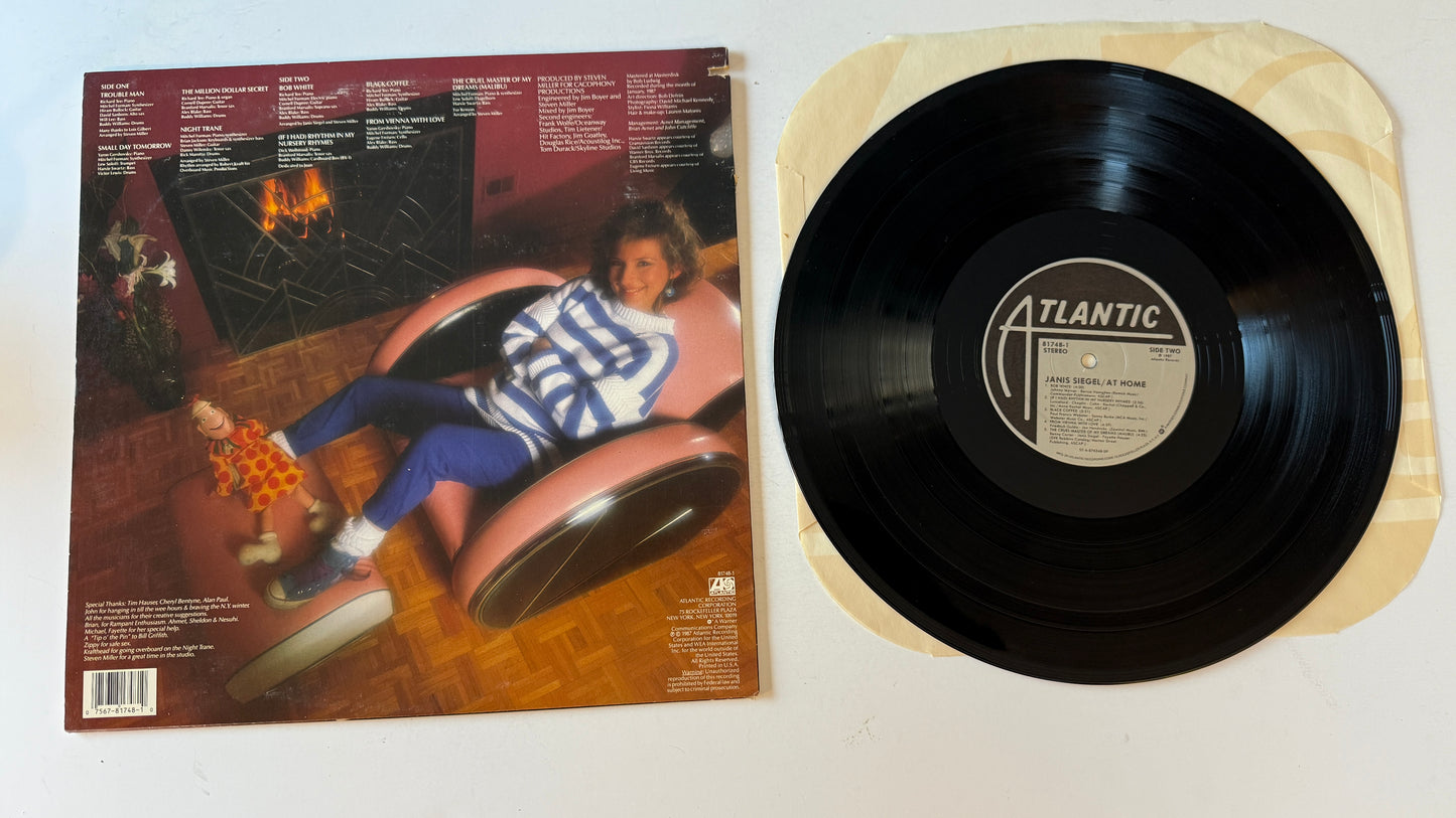 Janis Siegel At Home Used Vinyl LP VG+\VG