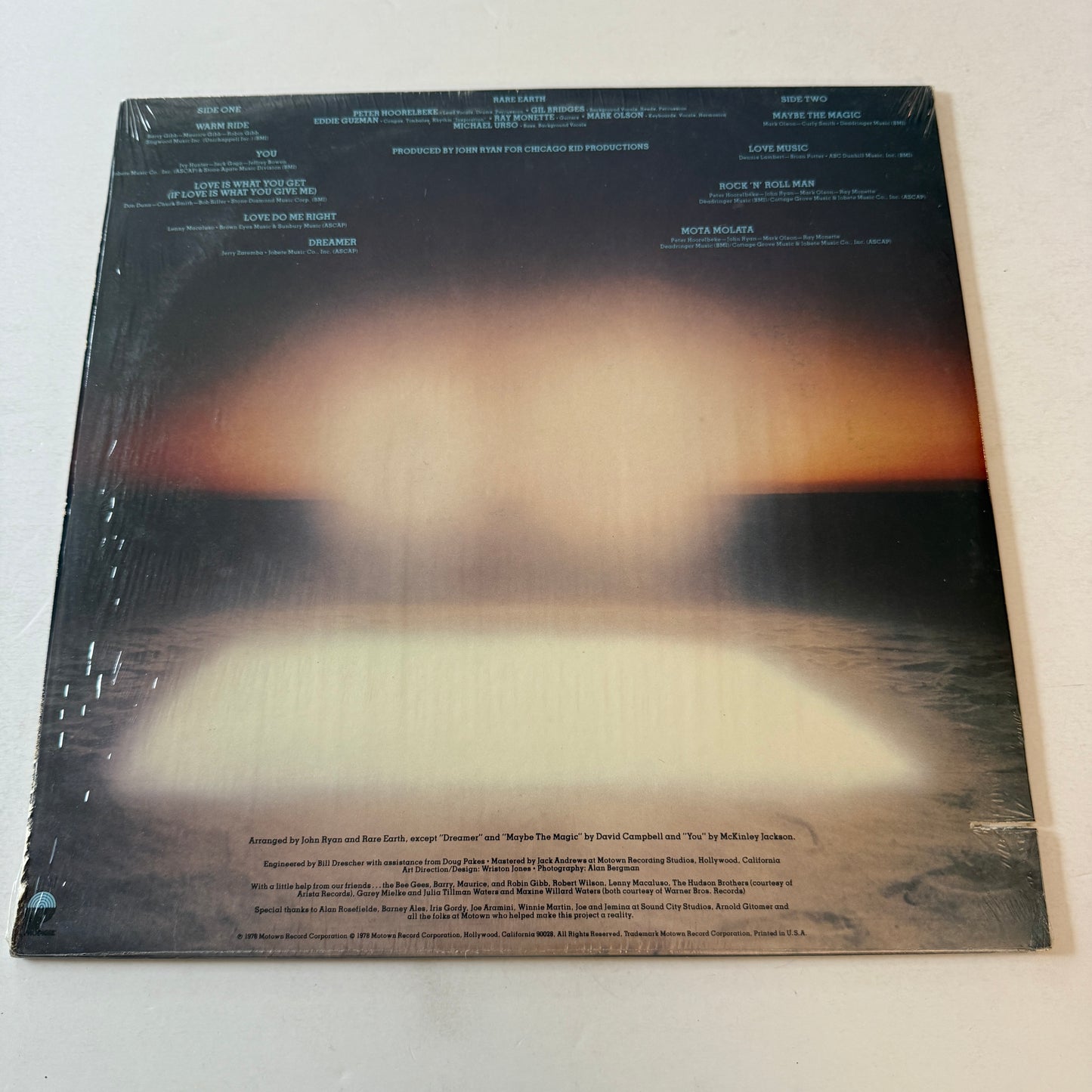 Rare Earth Band Together Used Vinyl LP VG+\VG+