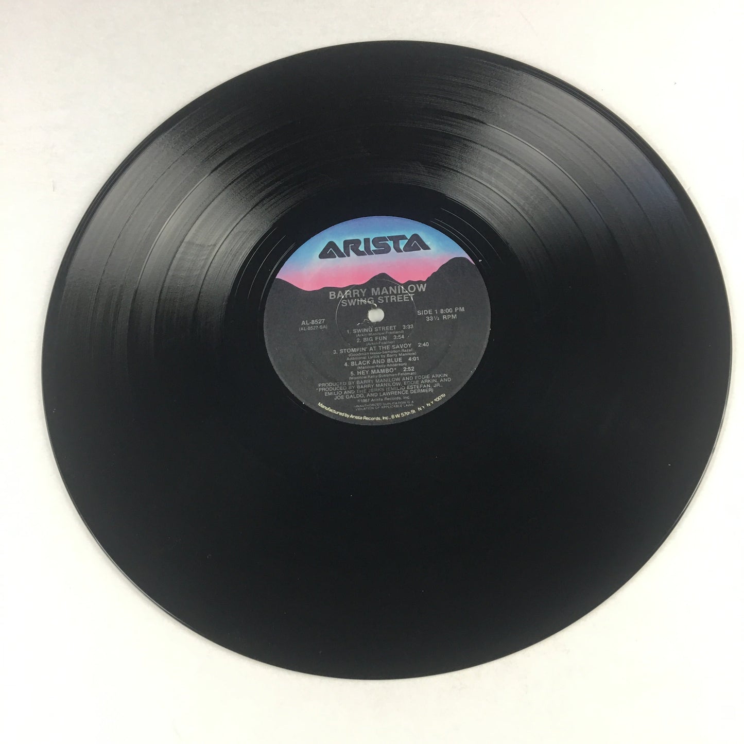 Barry Manilow Swing Street Used Vinyl LP VG\VG