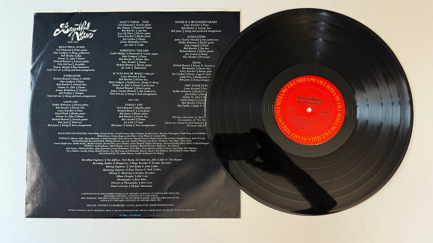 Neil Diamond Beautiful Noise Used Vinyl LP VG+\VG