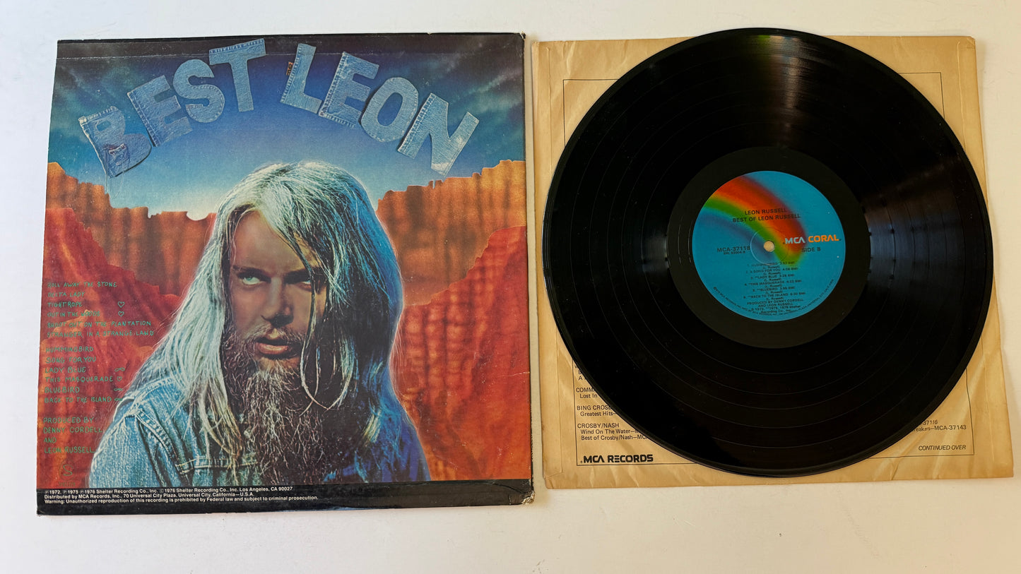 Leon Russell Best Of Leon Used Vinyl LP VG+\VG