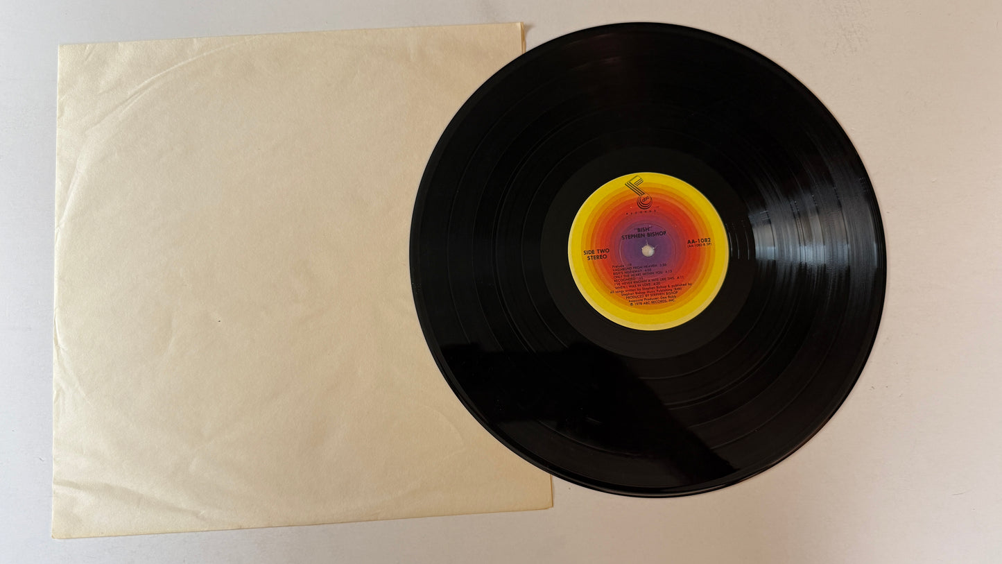 Stephen Bishop Bish Used Vinyl LP VG+\VG